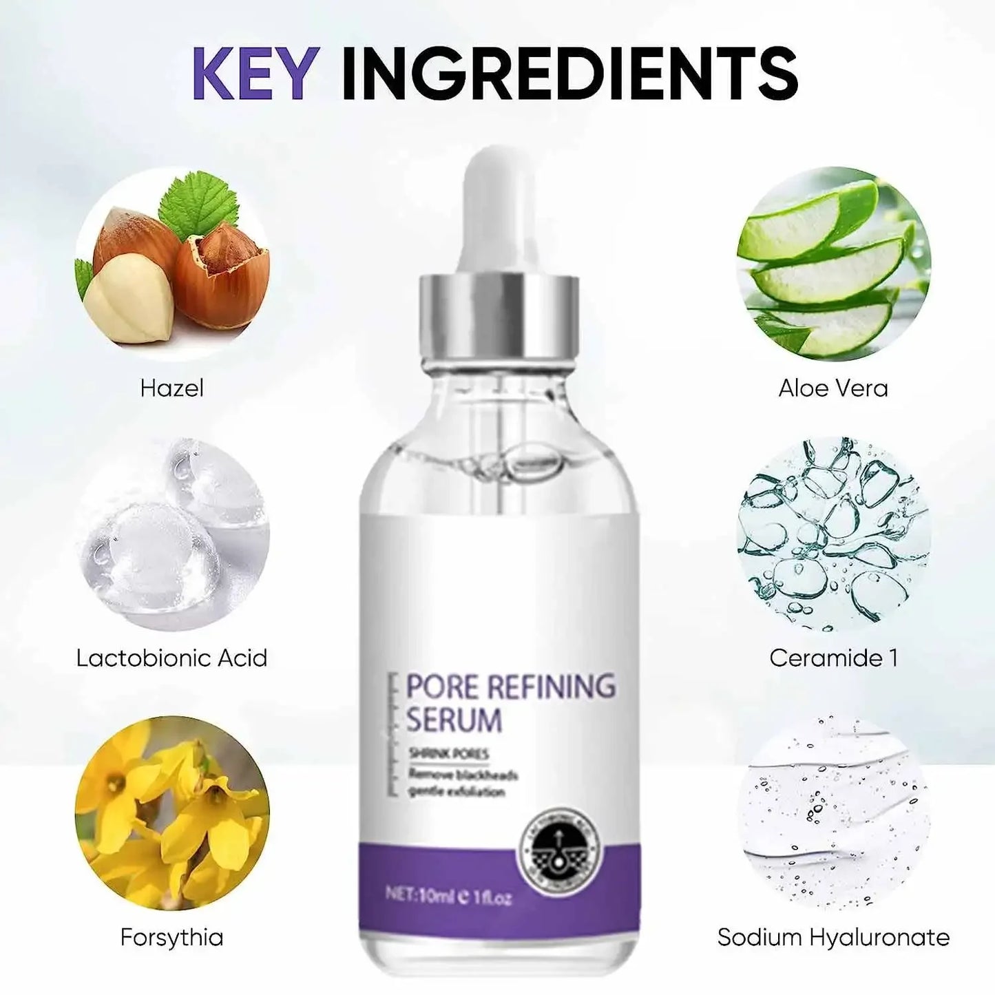 ElouraBeauty - Serum Face Removing Large Pores Tightening Facial Pore